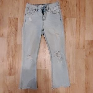 BDG Flared High Waist Light Jeans